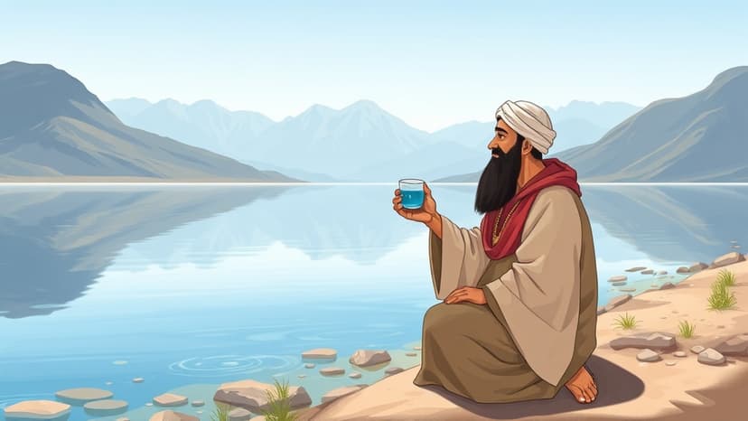 قصة جحا والملح في الماء - حكمة عميقة