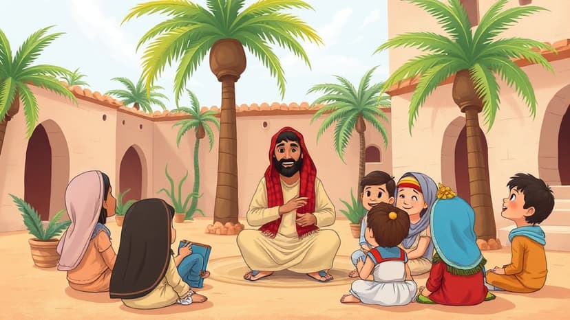 قصة جحا والطفل الباكي