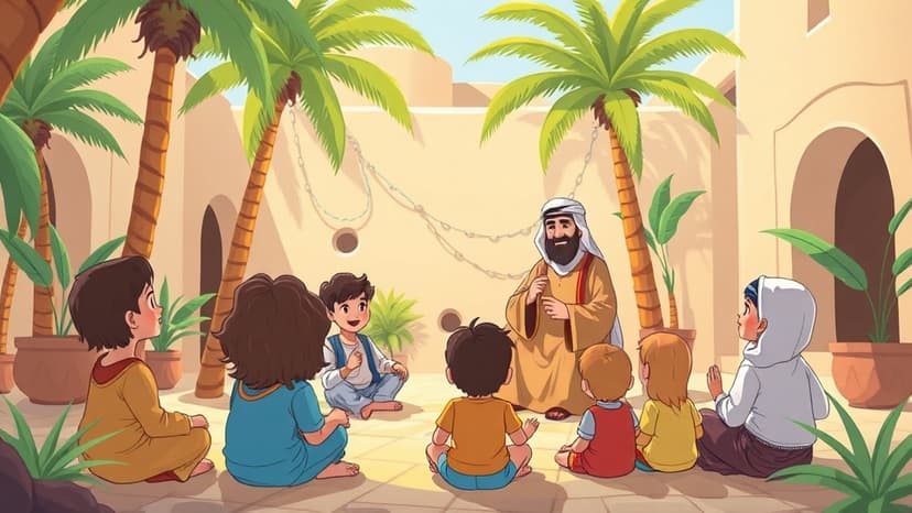 قصة جحا والطفل الذي يخيب الأشباح