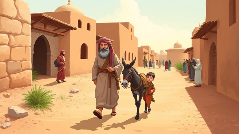 قصة جحا والحمار الضائع